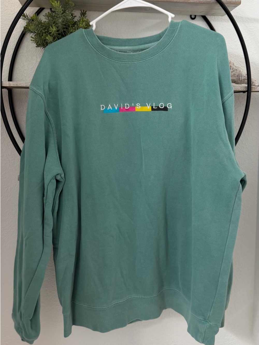Teal Crewneck Sweatshirt